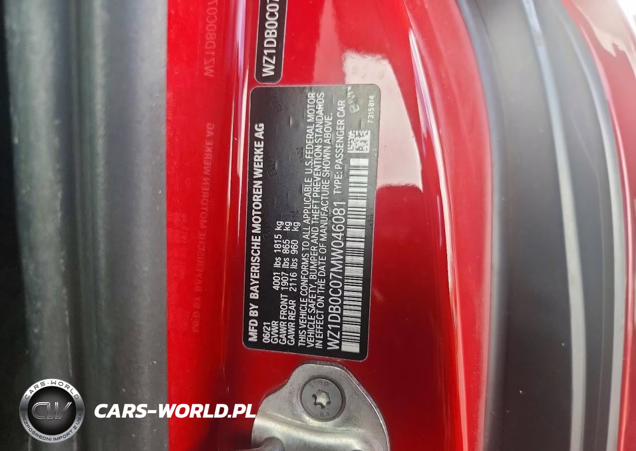 2021 Toyota Gr Supra 3.0 Premium VIN:WZ1DB0C07MW046081 - 13