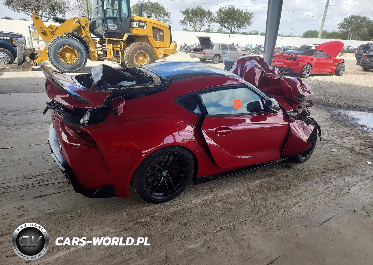 2021 Toyota Gr Supra 3.0 Premium VIN:WZ1DB0C07MW046081 - 3
