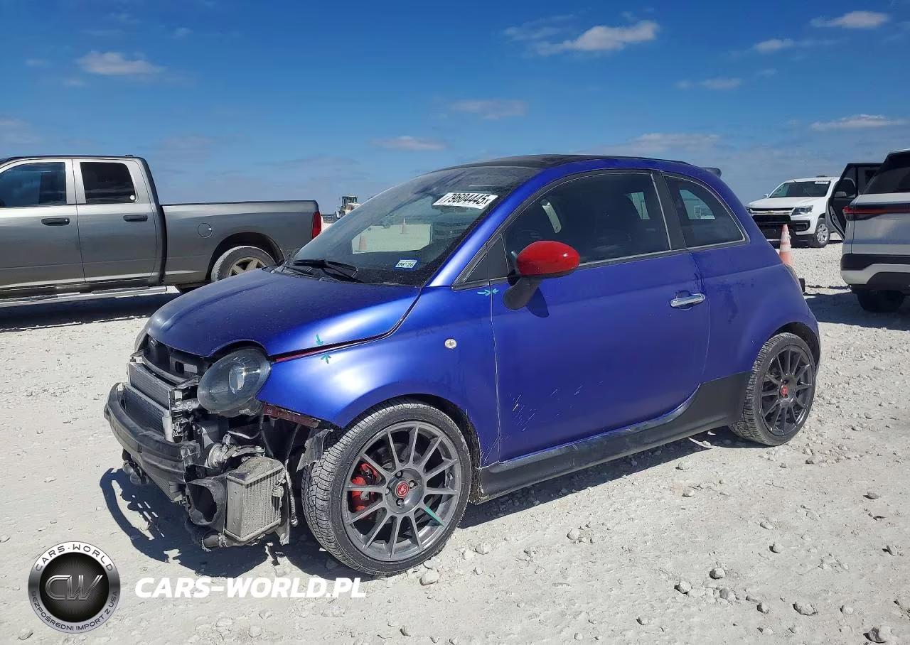 2015 Fiat 500 Abarth VIN:3C3CFFJH2FT555695 - 1