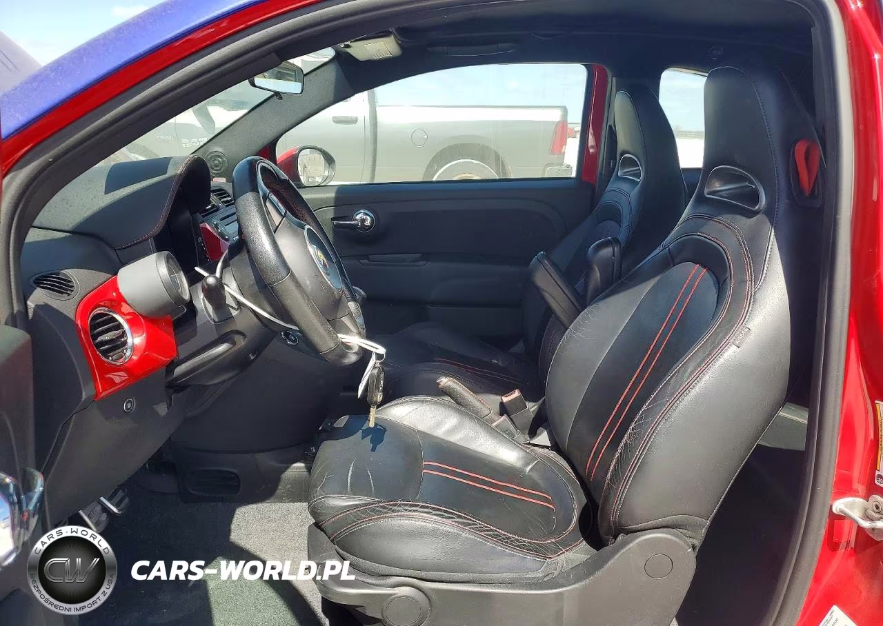2015 Fiat 500 Abarth VIN:3C3CFFJH2FT555695 - 7