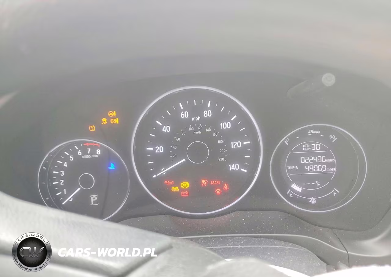 2021 Honda Hr-V Lx VIN:3CZRU6H37MM747699 - 9