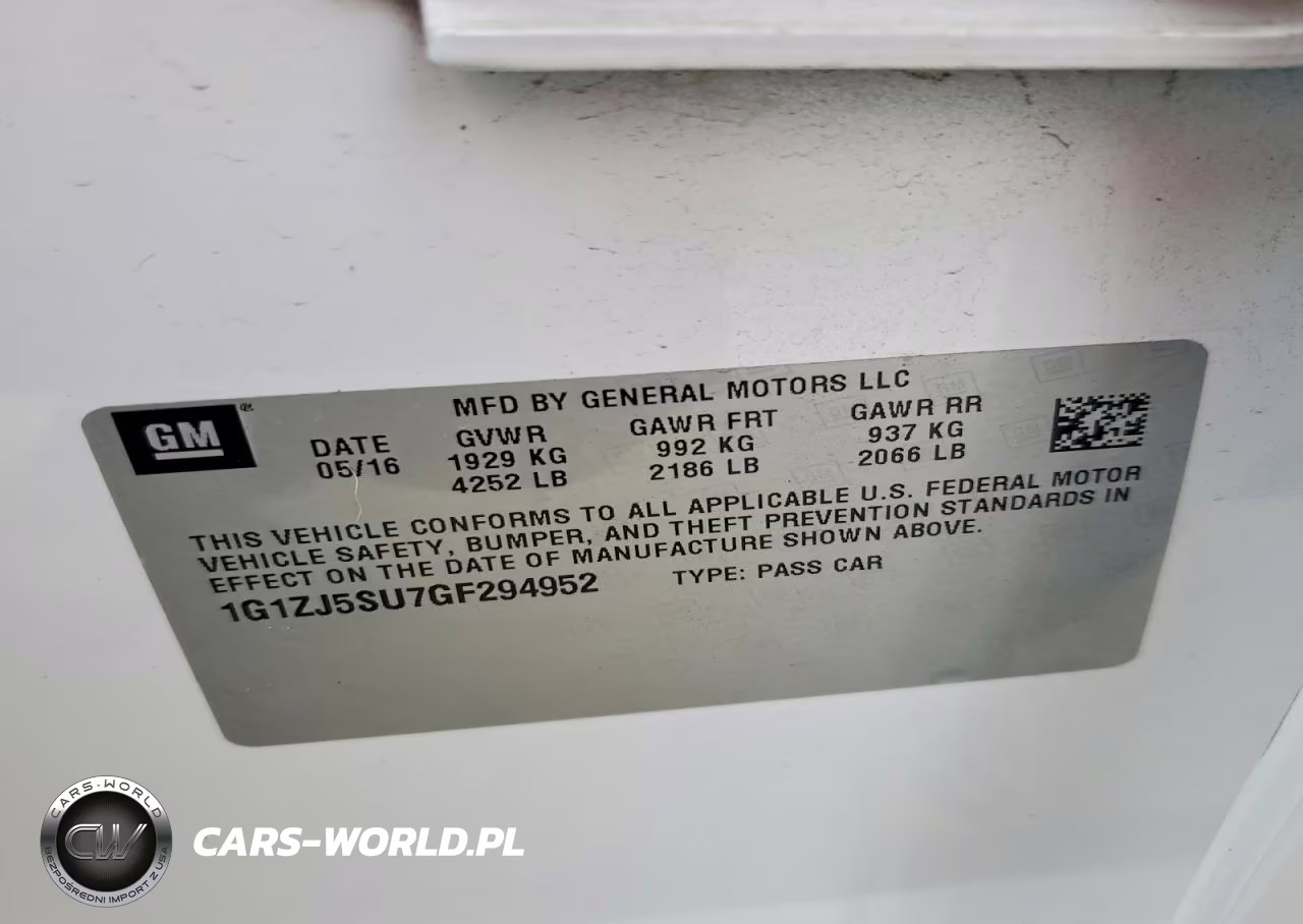 2016 Chevrolet Malibu Hybrid VIN:1G1ZJ5SU7GF294952 - 12