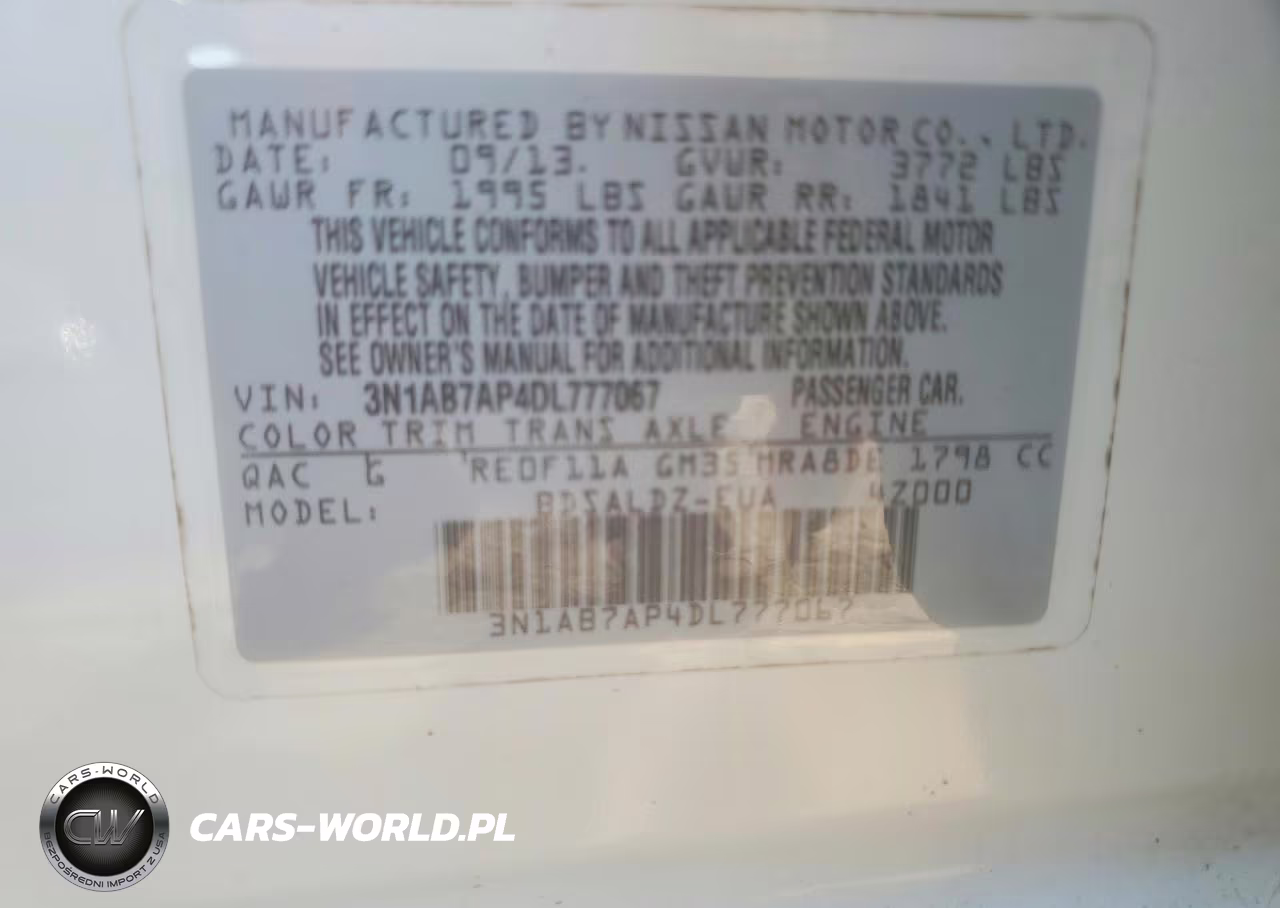 2013 Nissan Sentra S VIN:3N1AB7AP4DL777067 - 12