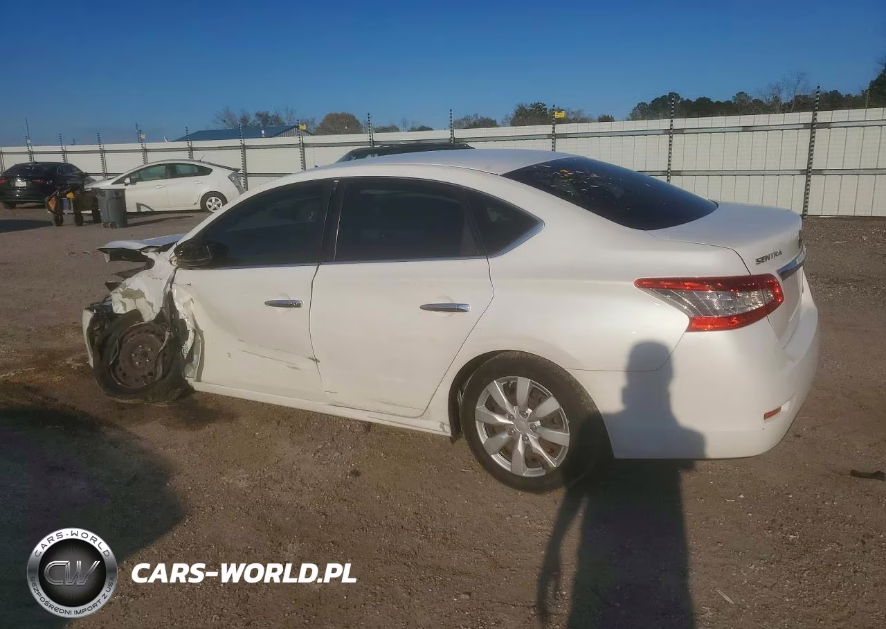 2013 Nissan Sentra S VIN:3N1AB7AP4DL777067 - 2