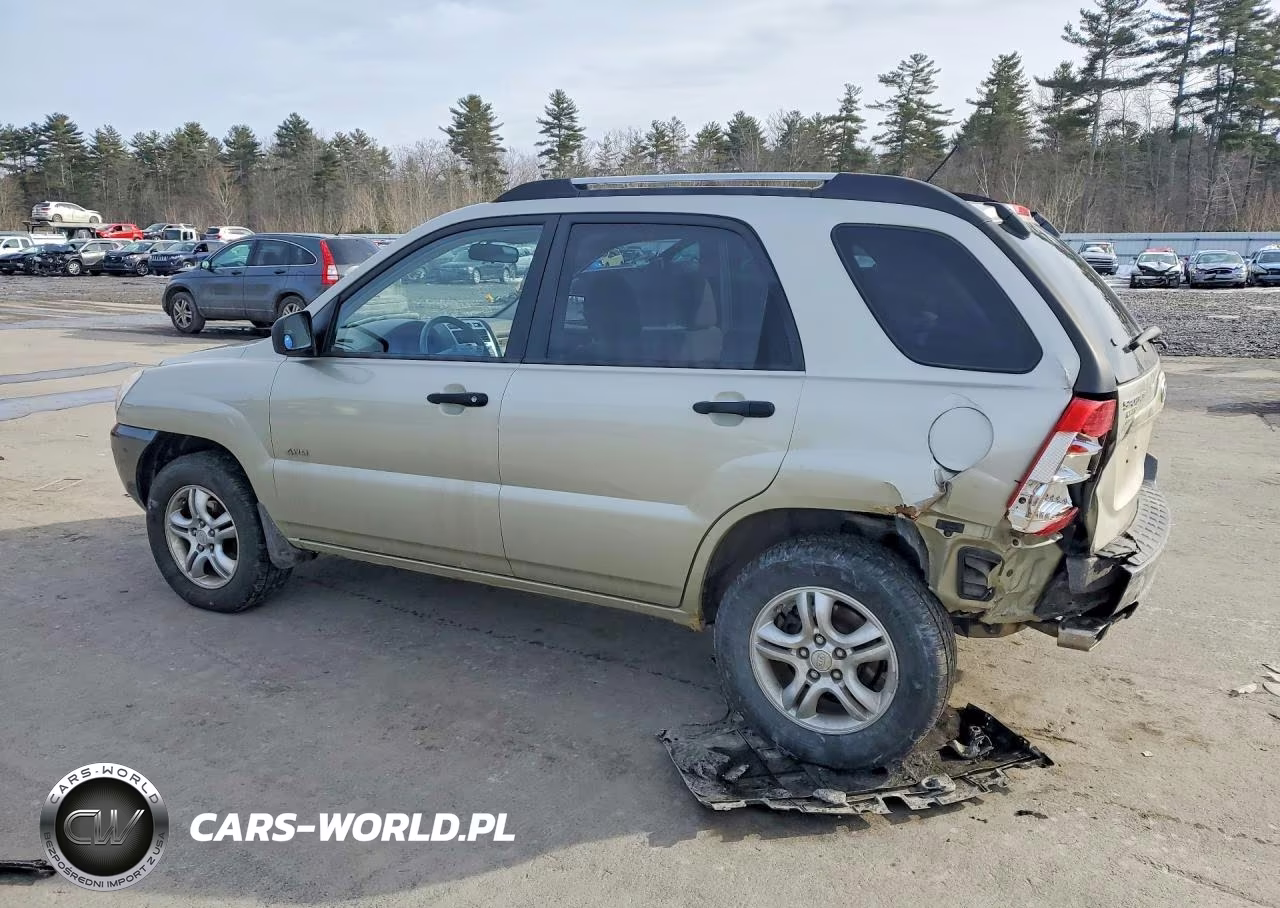 2008 Kia Sportage Lx VIN:KNDJE723987454983 - 2