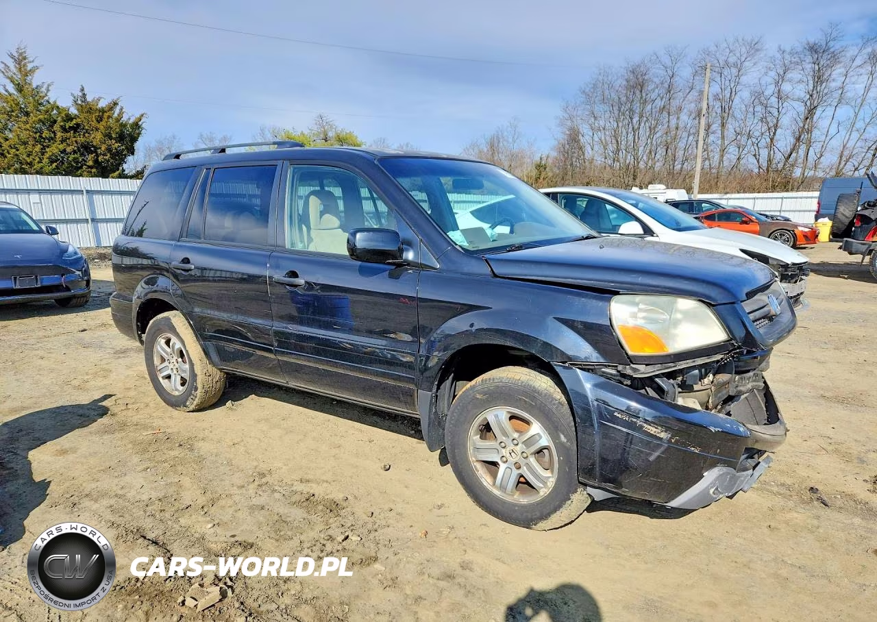 2004 Honda Pilot Ex VIN:5FNYF18464B001868 - 4
