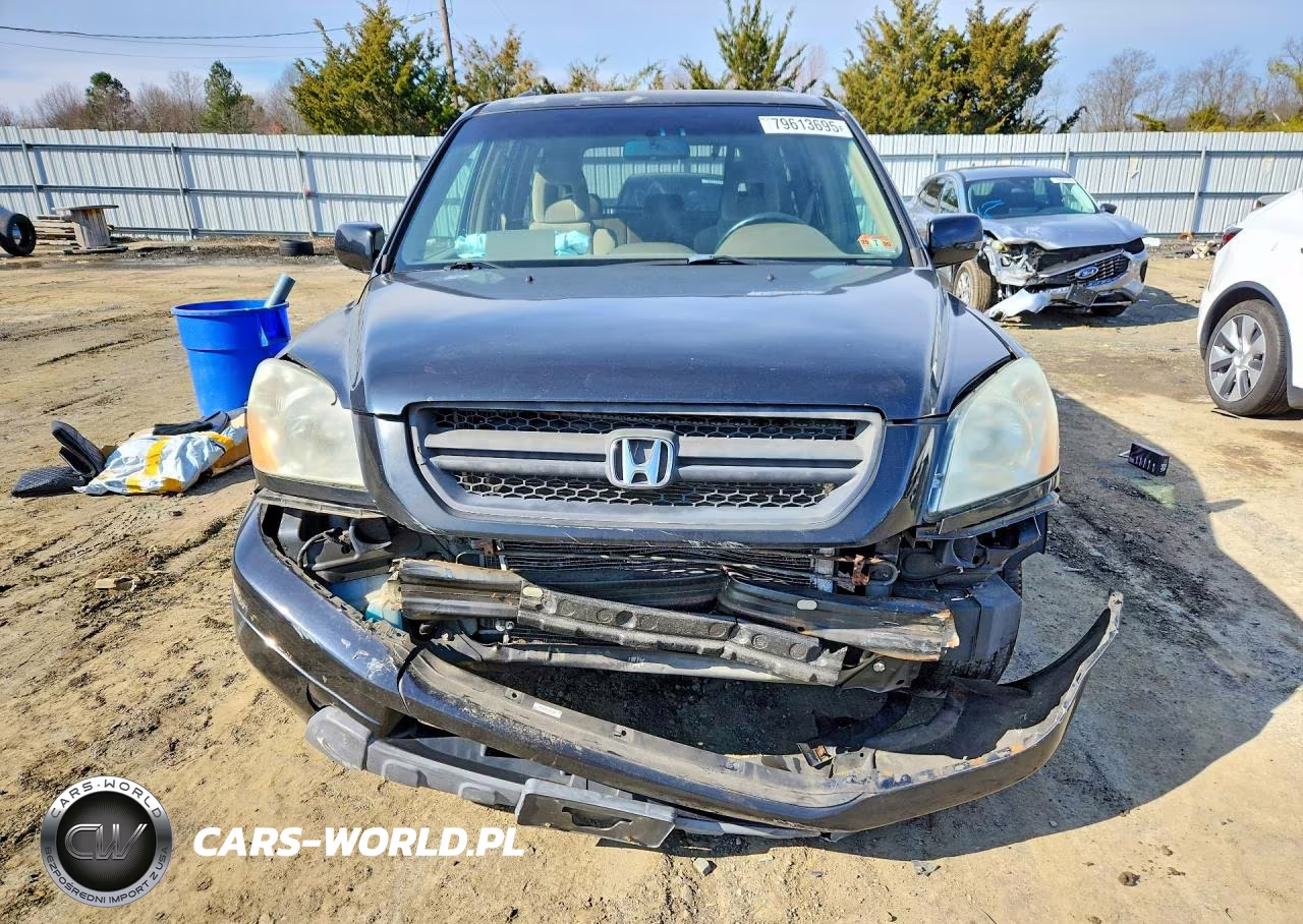 2004 Honda Pilot Ex VIN:5FNYF18464B001868 - 5