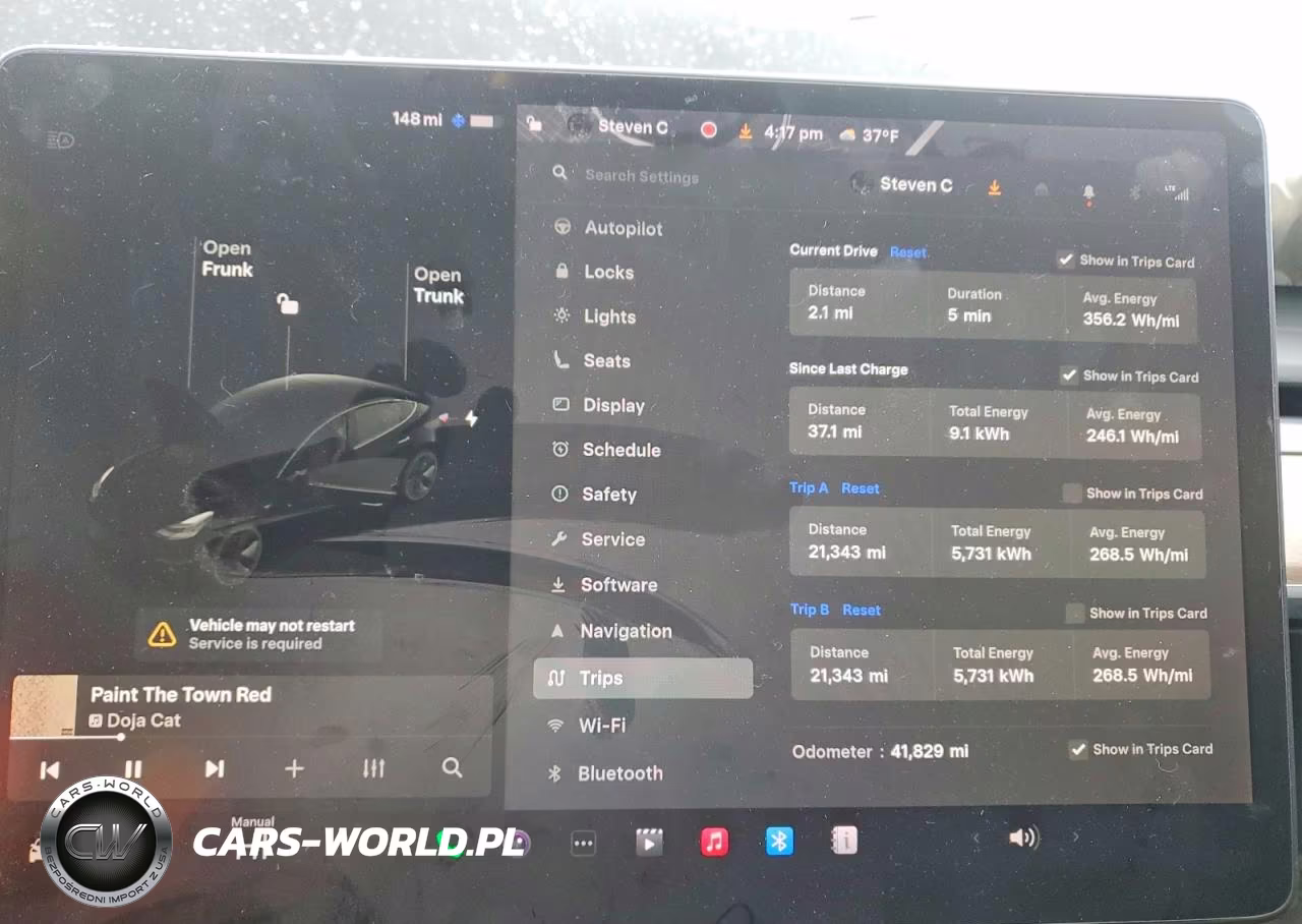2019 Tesla Model 3 VIN:5YJ3E1EA9KF304311 - 9