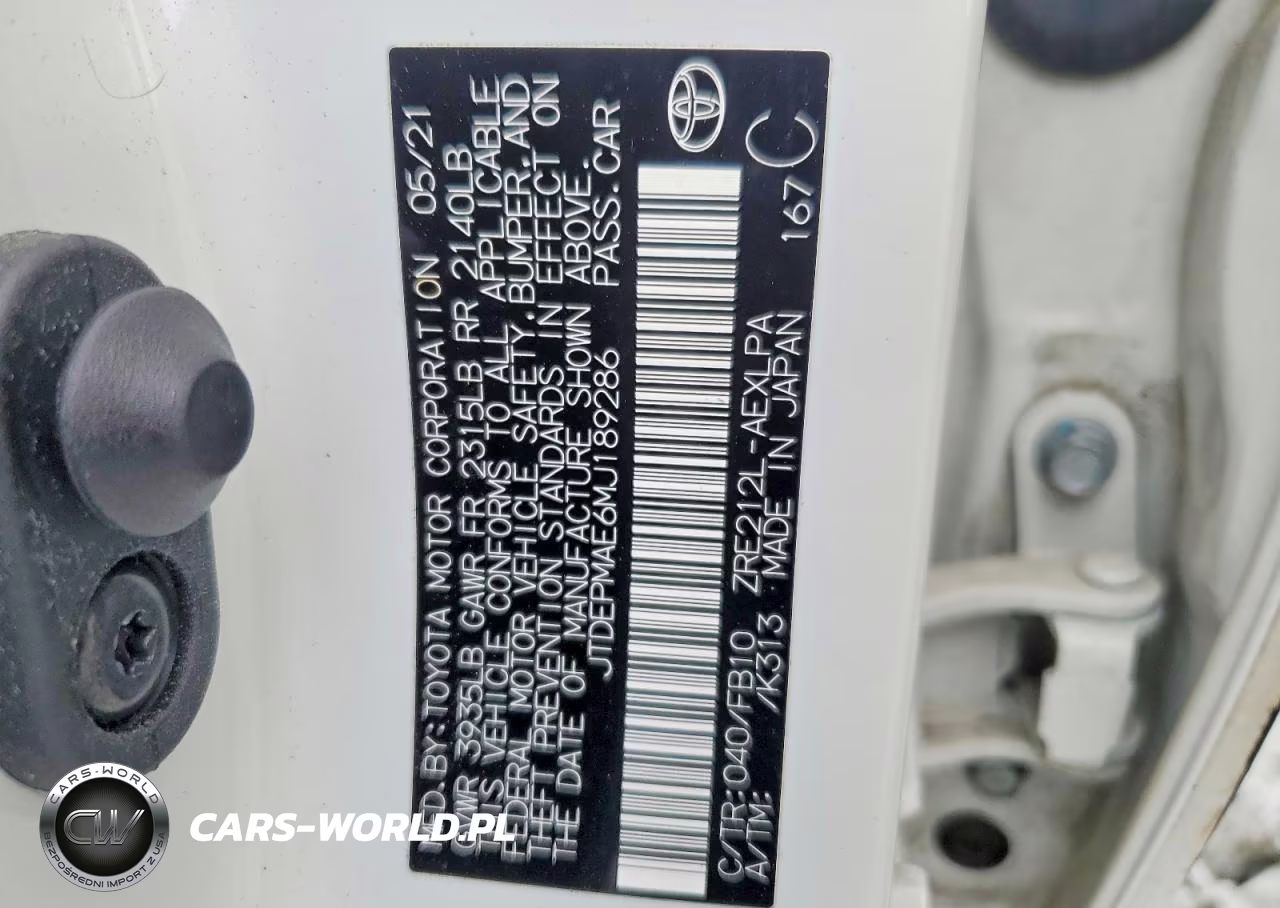 2021 Toyota Corolla Le VIN:JTDEPMAE6MJ189286 - 12