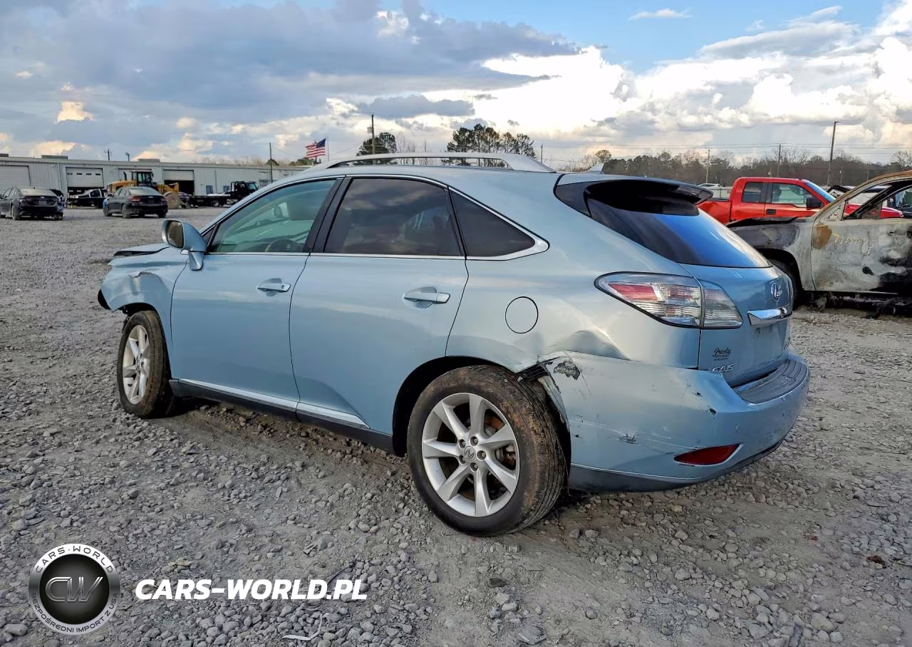 2010 Lexus Rx 350 Base VIN:2T2ZK1BA2AC020377 - 2