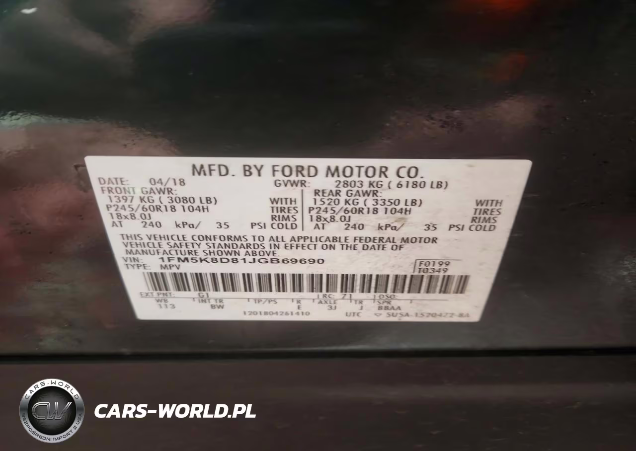2018 Ford Explorer Xlt VIN:1FM5K8D81JGB69690 - 14