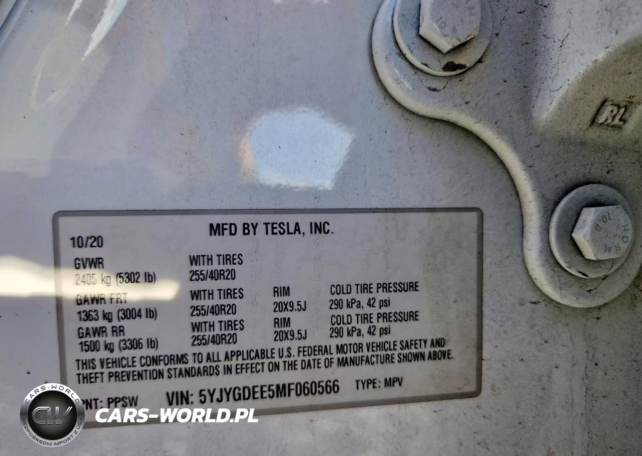 2021 Tesla Model Y VIN:5YJYGDEE5MF060566 - 12