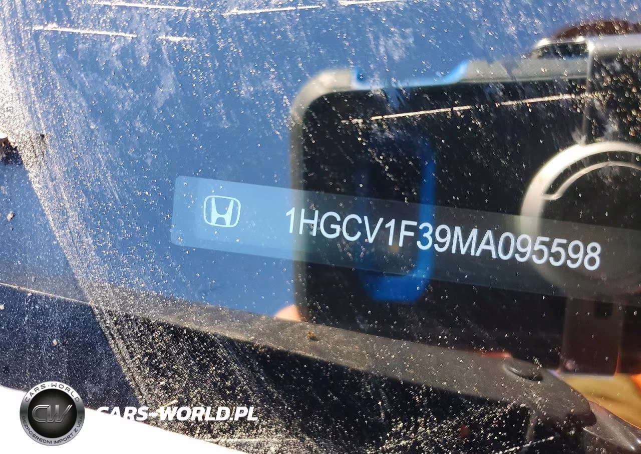 2021 Honda Accord Sport VIN:1HGCV1F39MA095598 - 13