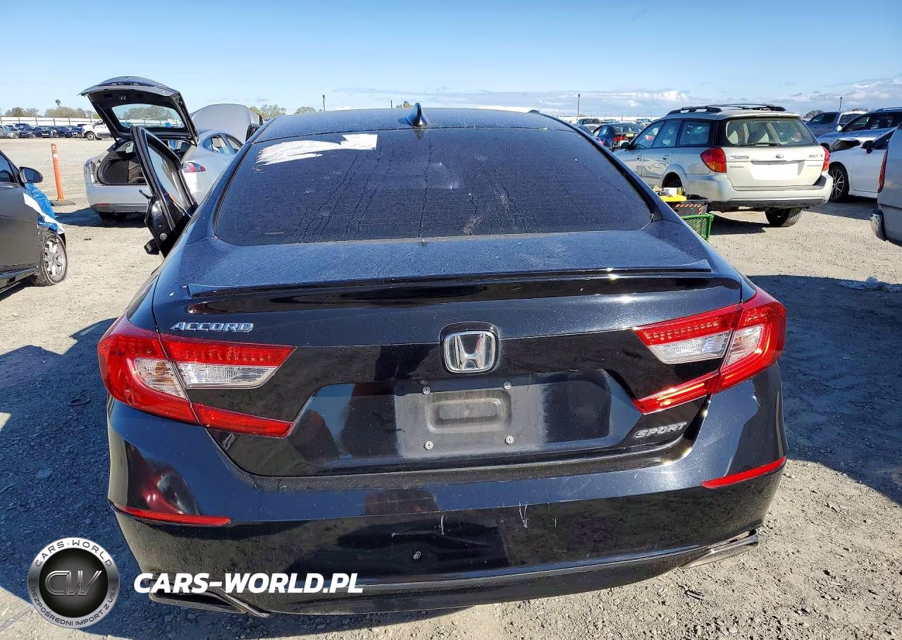 2021 Honda Accord Sport VIN:1HGCV1F39MA095598 - 6