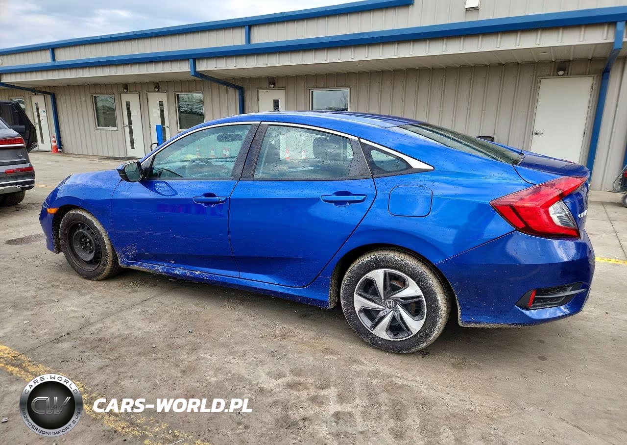 2019 Honda Civic VIN:2HGFC2F6XKH606527 - 2