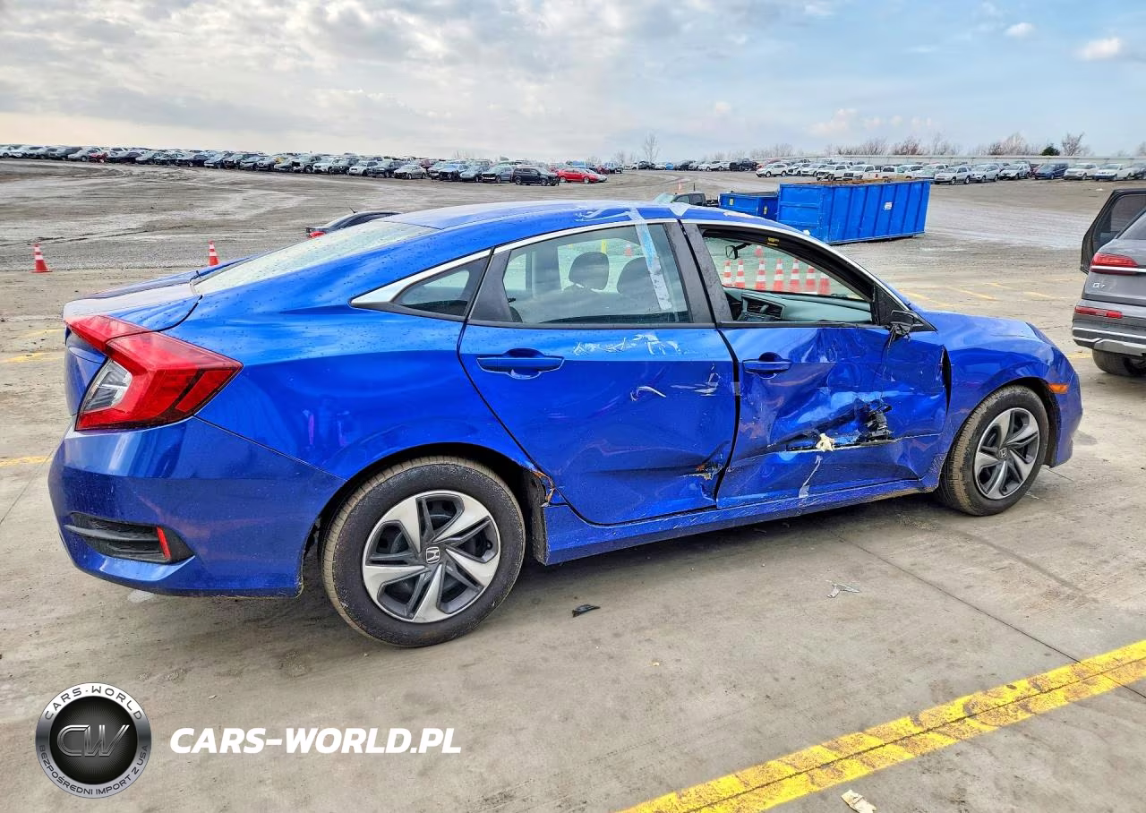2019 Honda Civic VIN:2HGFC2F6XKH606527 - 3