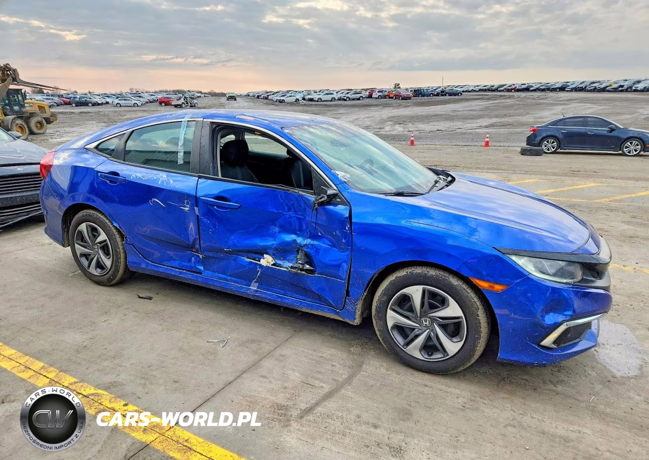 2019 Honda Civic VIN:2HGFC2F6XKH606527 - 4
