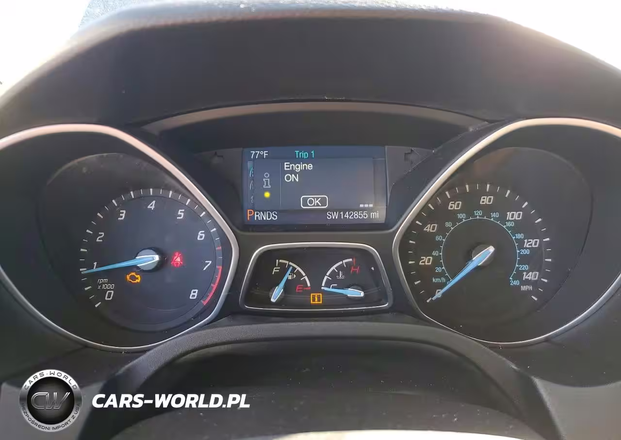 2014 Ford Focus Se VIN:1FADP3F21EL323962 - 9