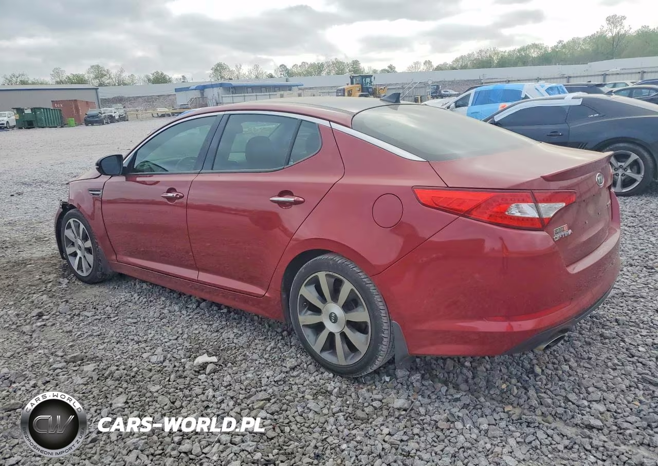 2011 Kia Optima Sx Turbo VIN:KNAGR4A63B5161928 - 2