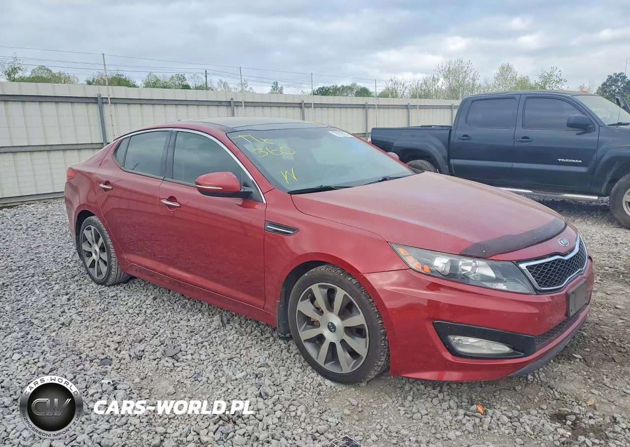 2011 Kia Optima Sx Turbo VIN:KNAGR4A63B5161928 - 4