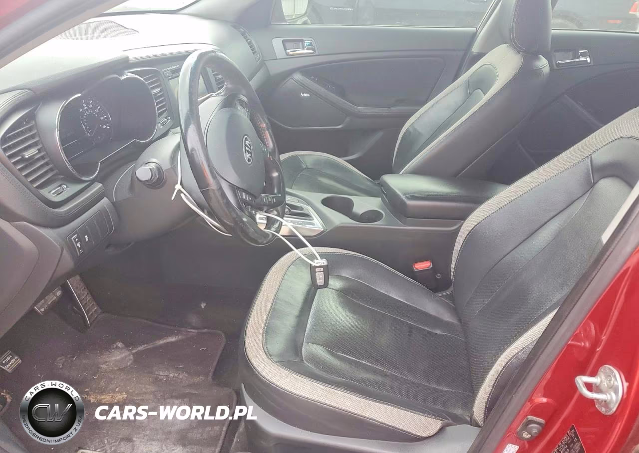 2011 Kia Optima Sx Turbo VIN:KNAGR4A63B5161928 - 7