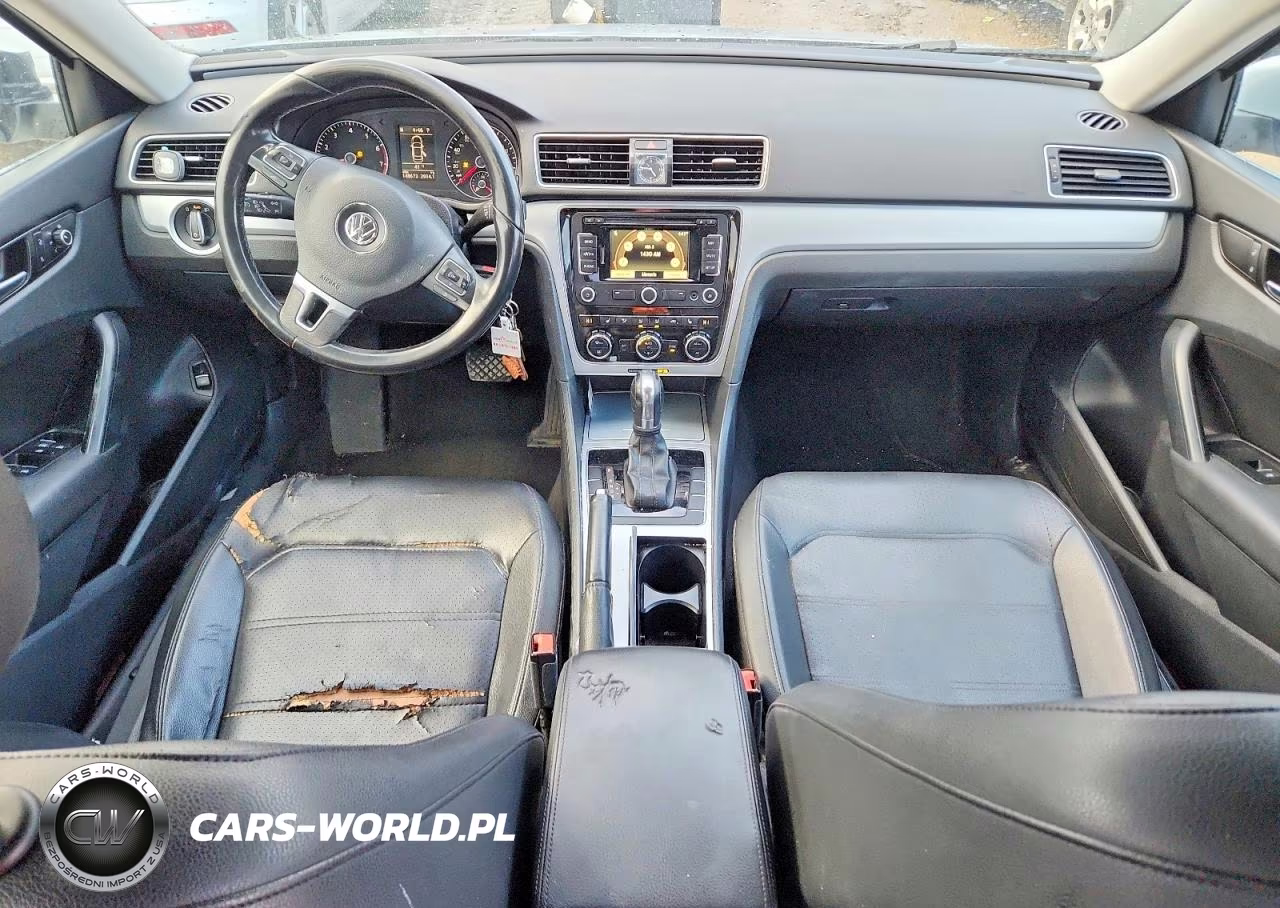 2012 Volkswagen Passat VIN:1VWBP7A33CC065107 - 8