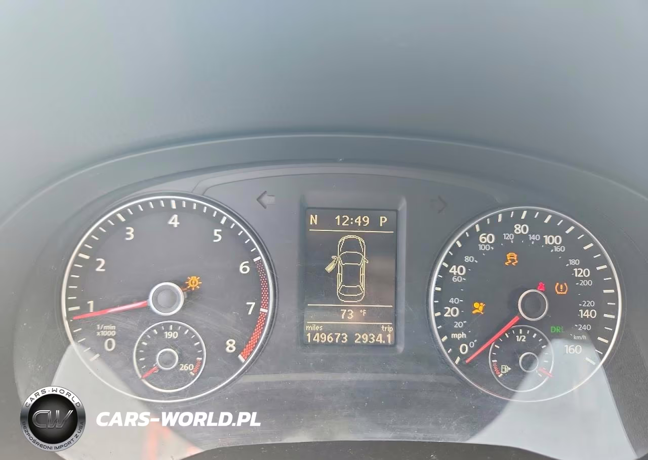2012 Volkswagen Passat VIN:1VWBP7A33CC065107 - 9