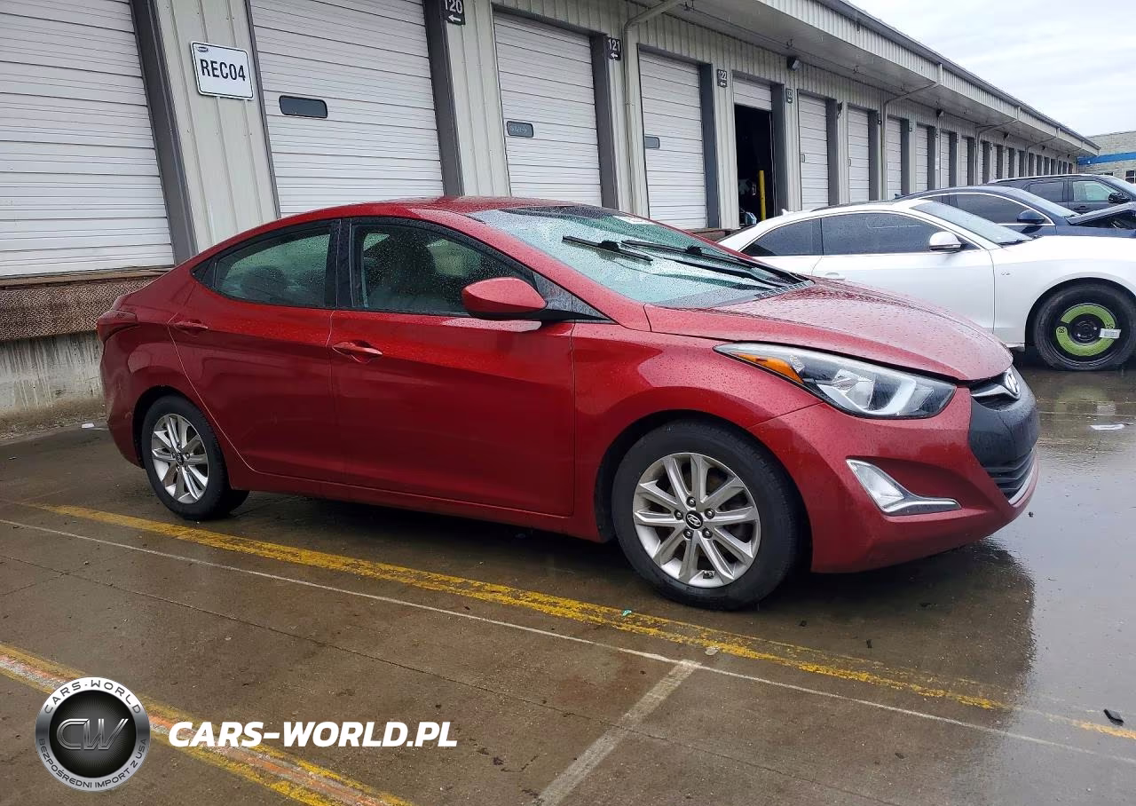 2014 Hyundai Elantra Se VIN:5NPDH4AE5EH537887 - 4