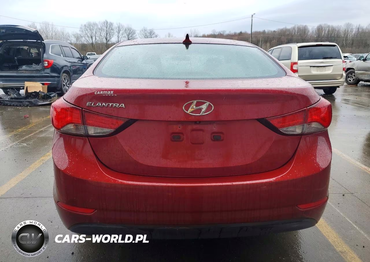2014 Hyundai Elantra Se VIN:5NPDH4AE5EH537887 - 6