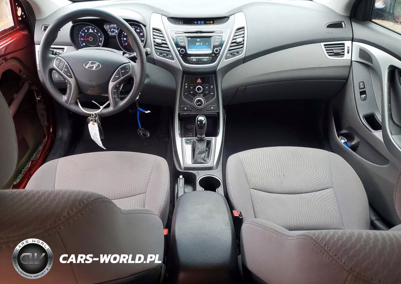 2014 Hyundai Elantra Se VIN:5NPDH4AE5EH537887 - 8