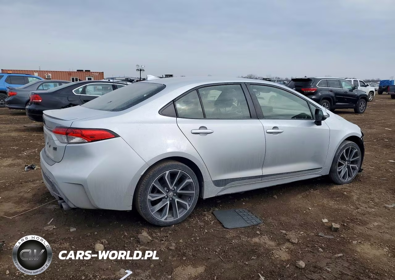 2022 Toyota Corolla Se VIN:JTDS4MCE5N3509017 - 3