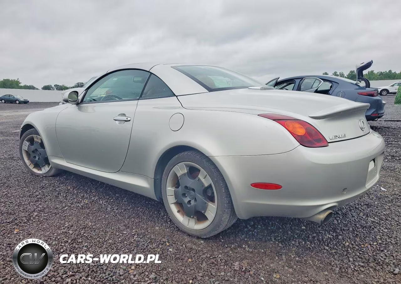2002 Lexus Sc 430 Base VIN:JTHFN48Y020030758 - 2