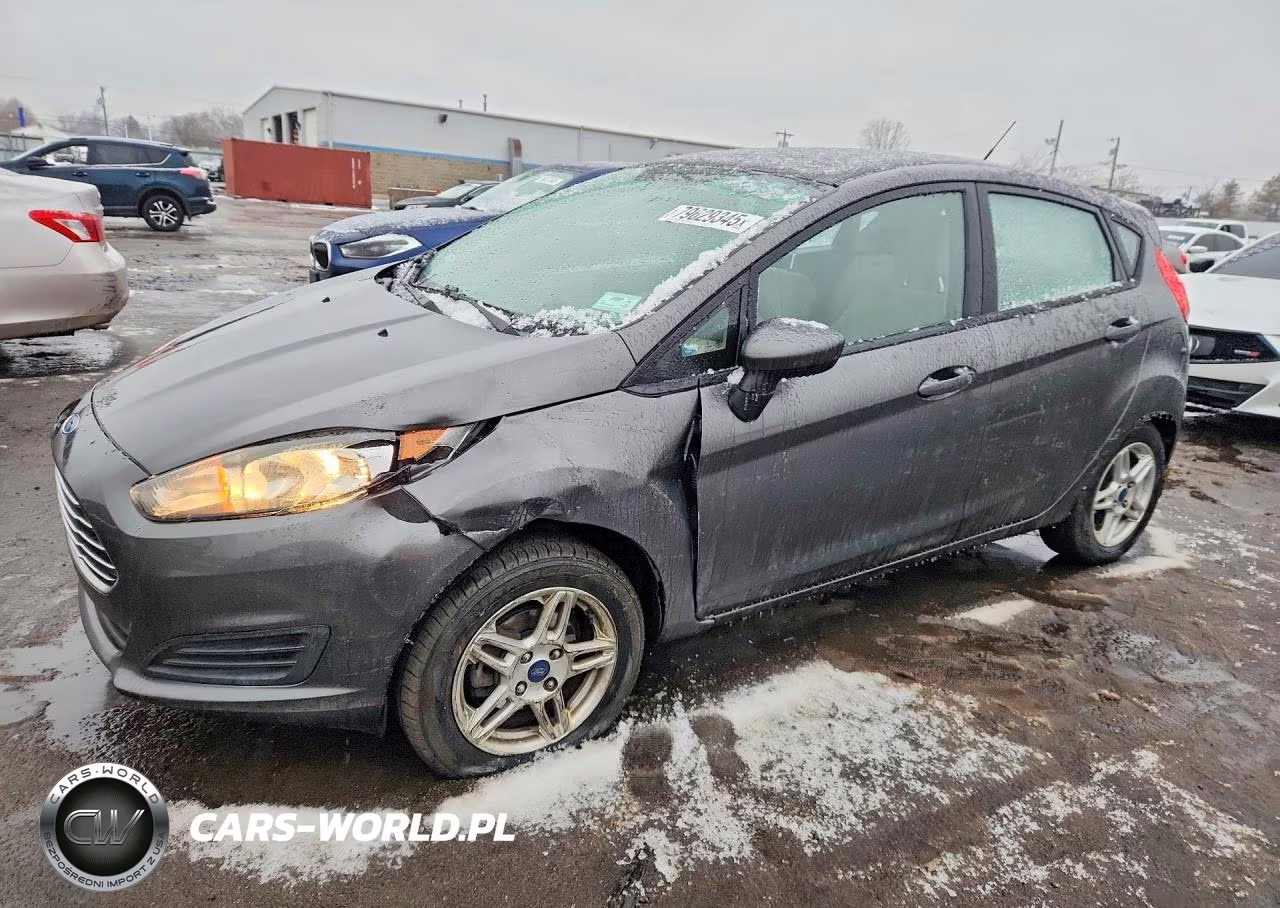 2017 Ford Fiesta Se VIN:3FADP4EJ9HM129441 - 1
