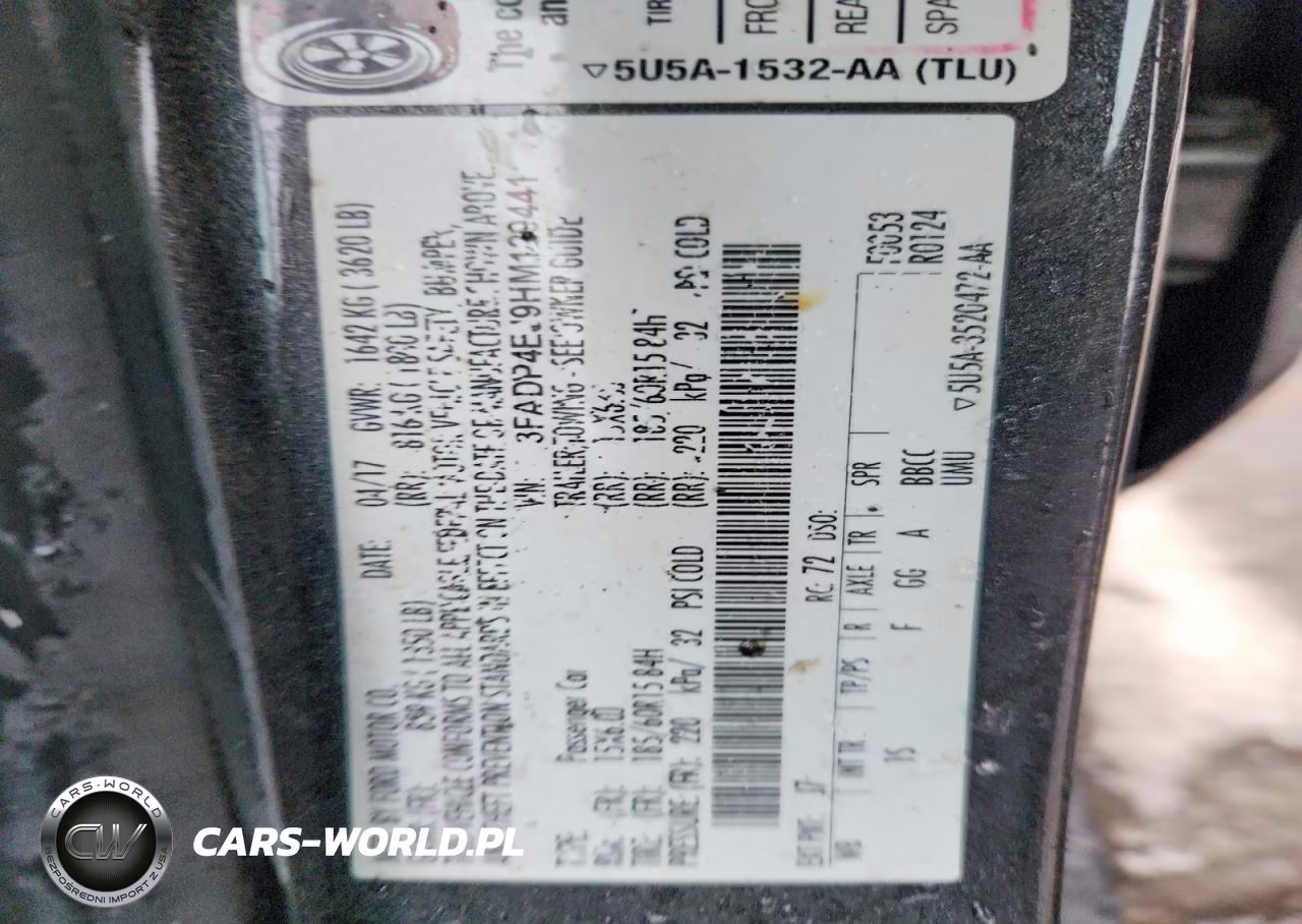 2017 Ford Fiesta Se VIN:3FADP4EJ9HM129441 - 12