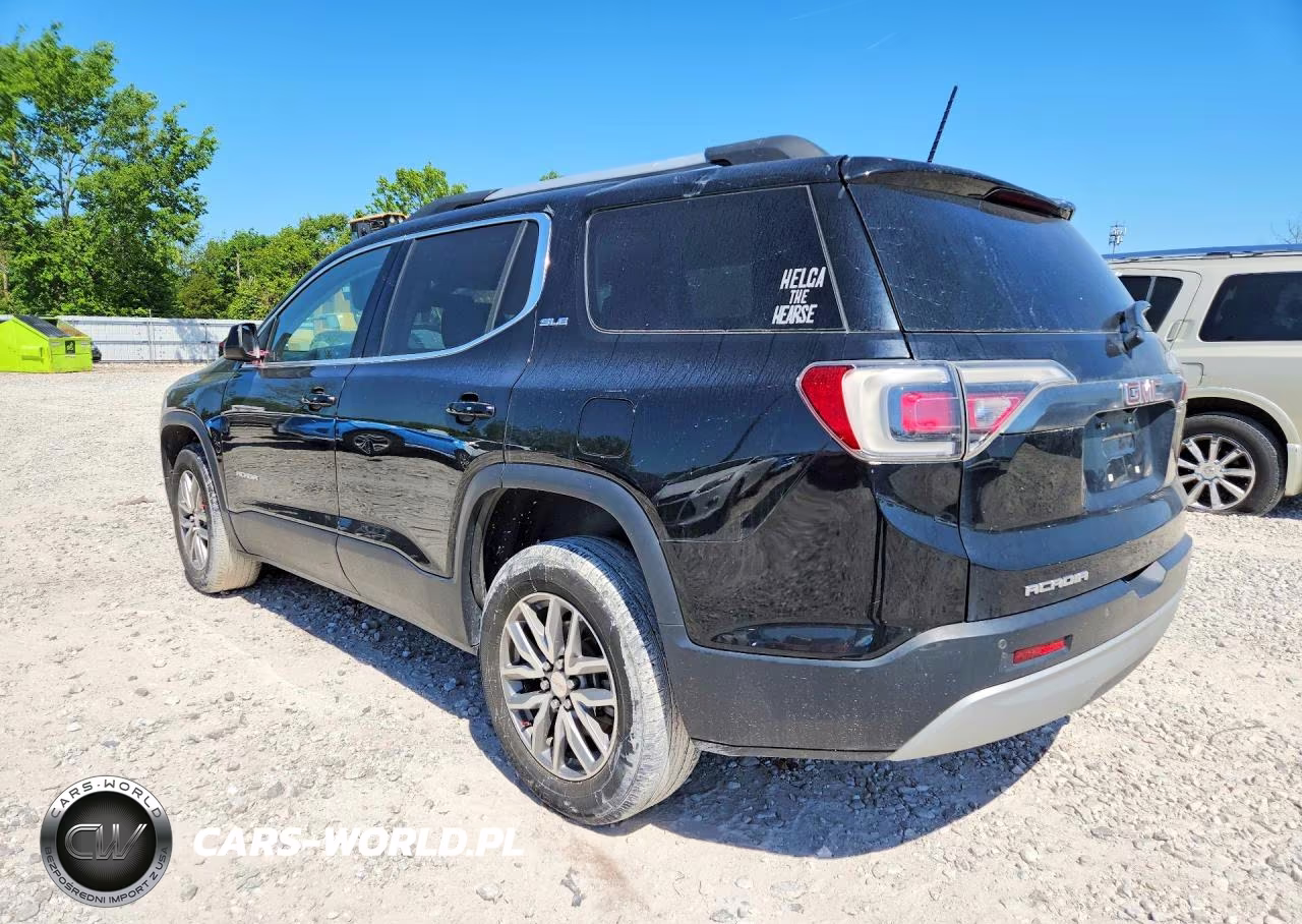 2017 GMC Acadia Sle VIN:1GKKNLLA3HZ312972 - 2
