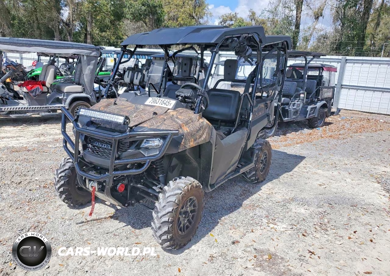 2023 Honda Pioneer 700 Utility Vehicle VIN:1HFVE0255P4800012 - 2