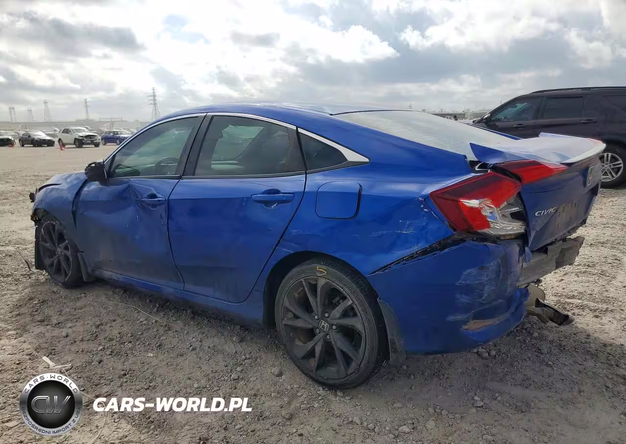 2020 Honda Civic Sport VIN:19XFC2F82LE008008 - 2