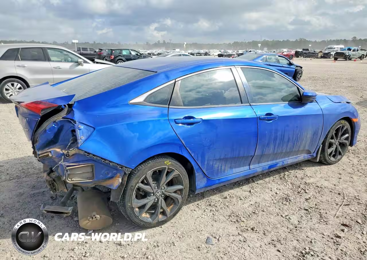 2020 Honda Civic Sport VIN:19XFC2F82LE008008 - 3