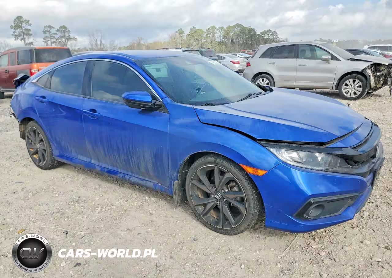 2020 Honda Civic Sport VIN:19XFC2F82LE008008 - 4