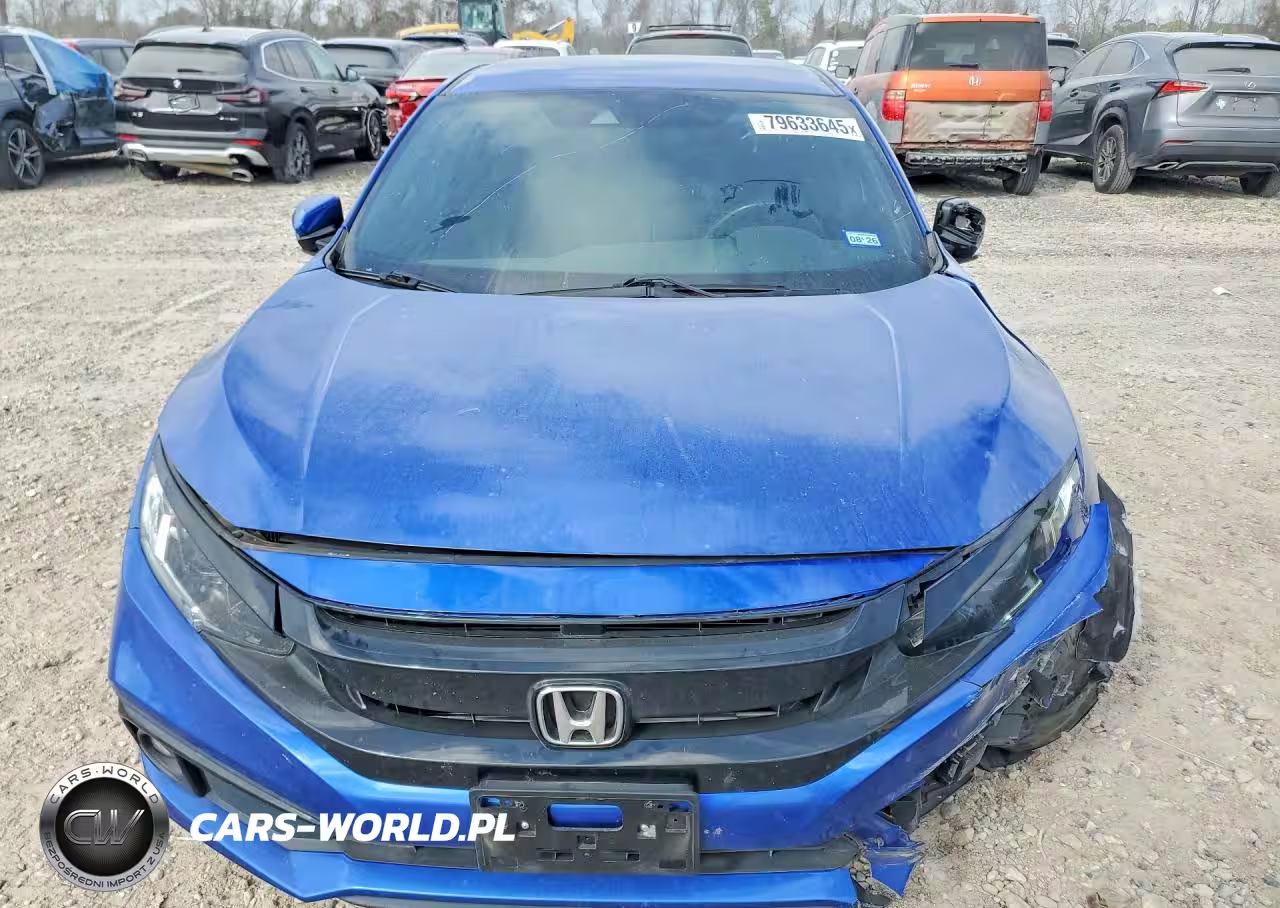 2020 Honda Civic Sport VIN:19XFC2F82LE008008 - 5