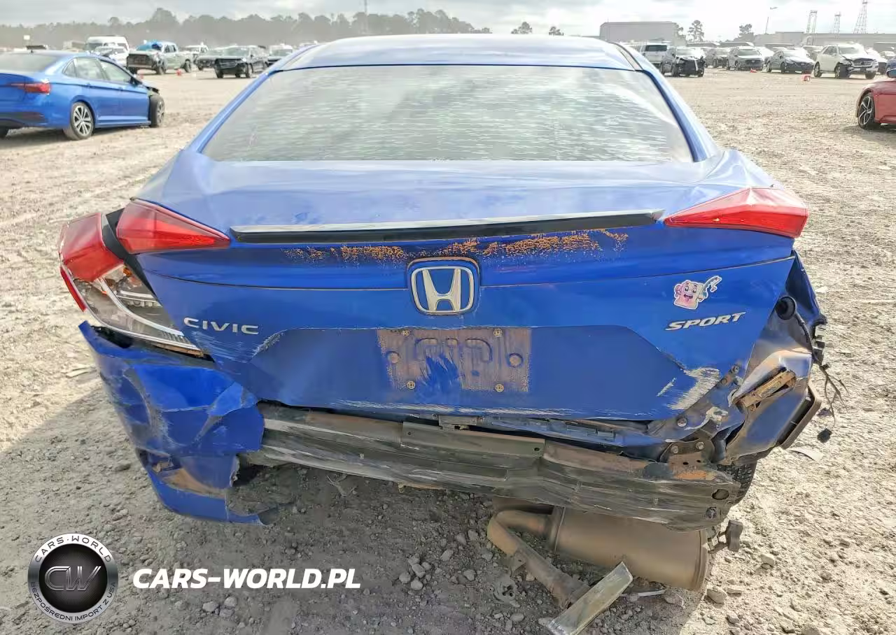 2020 Honda Civic Sport VIN:19XFC2F82LE008008 - 6