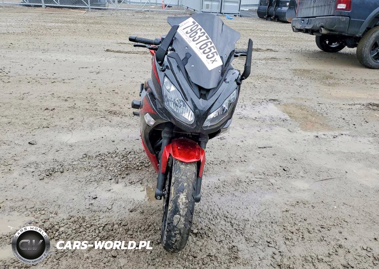 2014 Kawasaki Ex650 F VIN:JKAEXEF11EDA13688 - 2