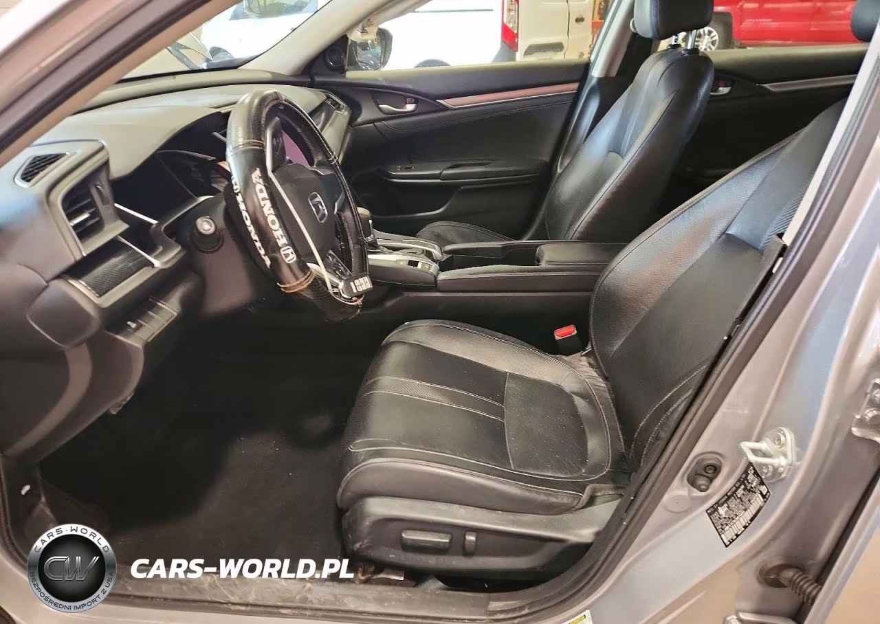 2018 Honda Civic Exl VIN:JHMFC1F70JX014953 - 7