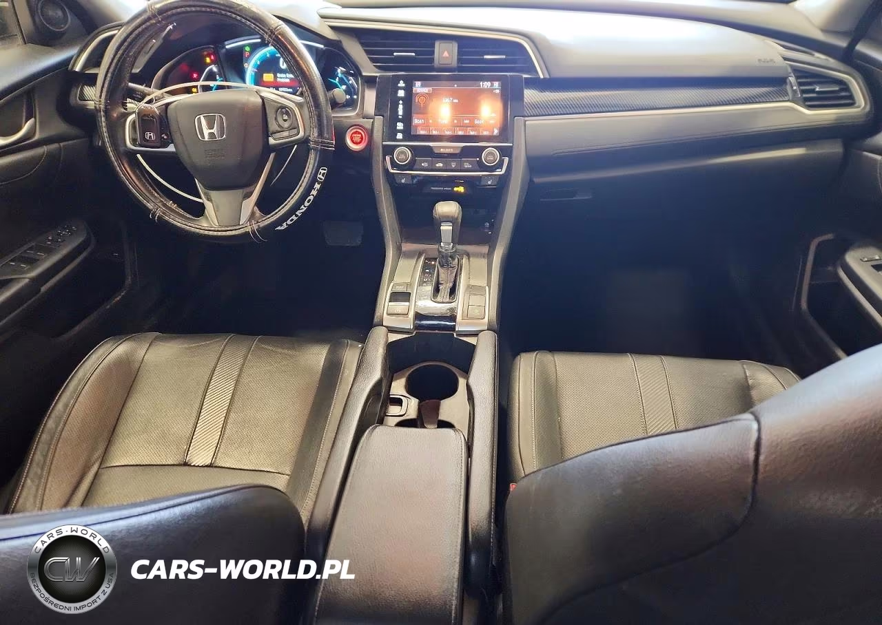 2018 Honda Civic Exl VIN:JHMFC1F70JX014953 - 8