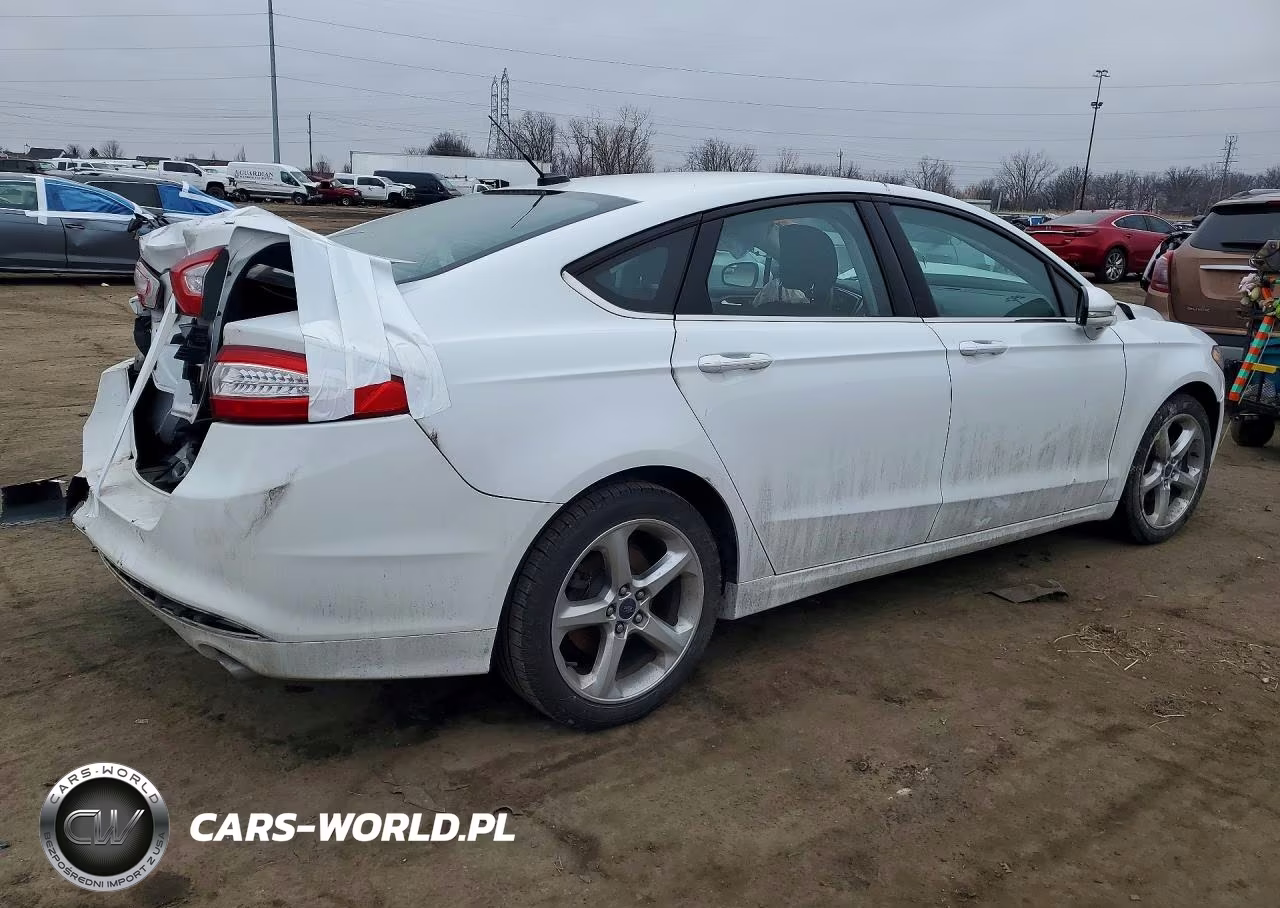 2014 Ford Fusion Se Hybrid VIN:3FA6P0LU4ER314624 - 3
