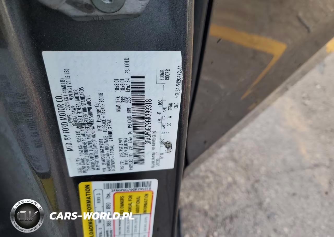 2016 Ford Fusion S VIN:3FA6P0G79GR299318 - 12