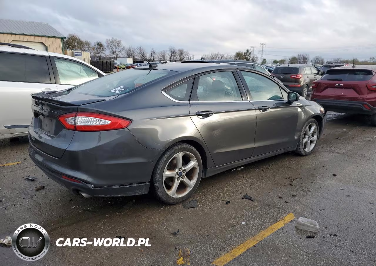2016 Ford Fusion S VIN:3FA6P0G79GR299318 - 3