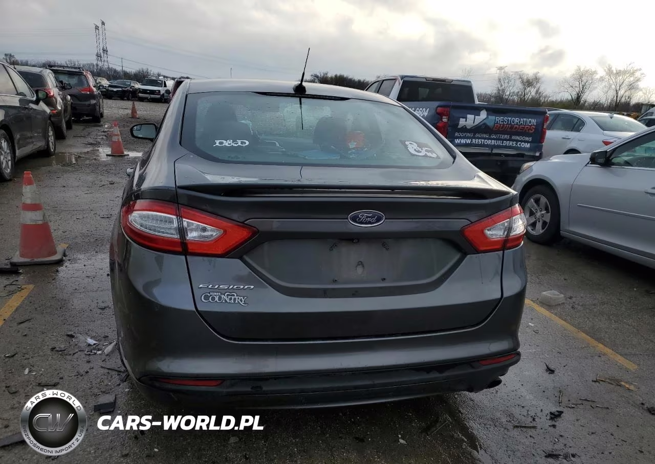 2016 Ford Fusion S VIN:3FA6P0G79GR299318 - 6