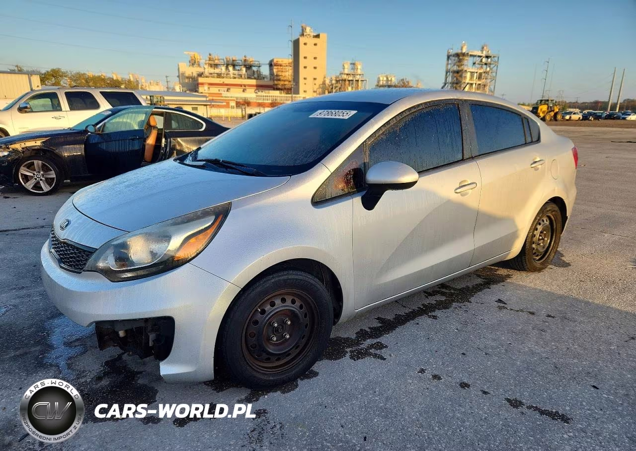 2016 Kia Rio Lx VIN:KNADM4A33G6633523 - 2