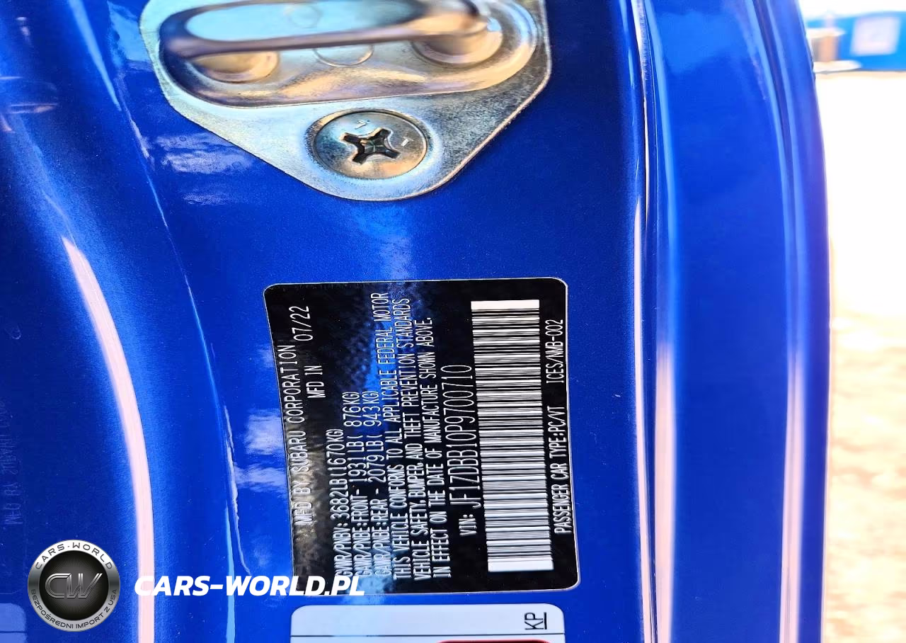 2023 Subaru Brz Premium VIN:JF1ZDBB10P9700710 - 12